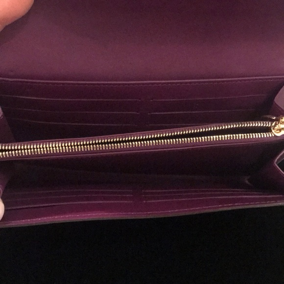 Louis Vuitton vernis monogram Sarah wallet - Picture 4 of 9